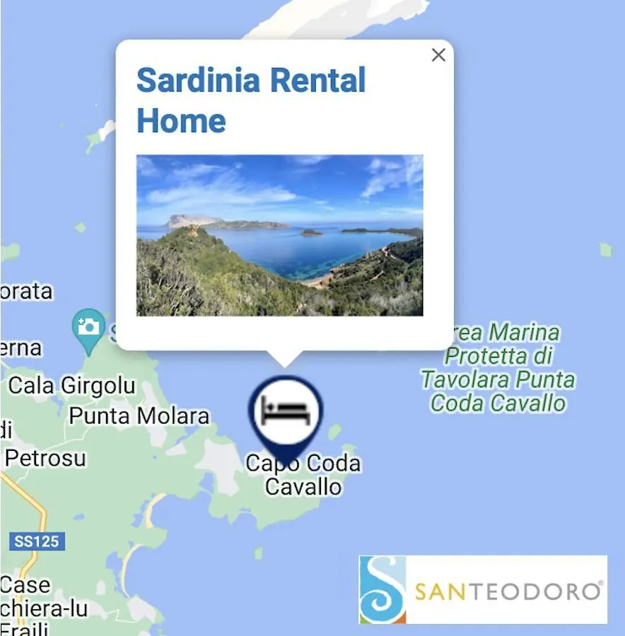 Appartamento SAN TEODORO PUNTA EST GIARDINO VISTA MARe Capo Coda Cavallo